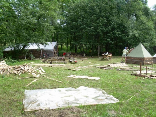 Na stavbě