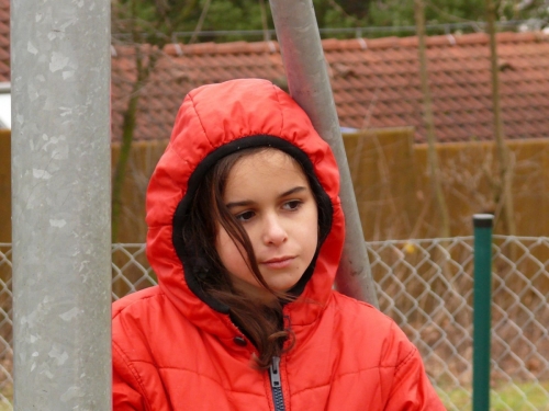 zamyšlená Valerie