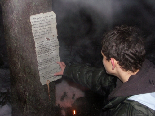 Uprostřed duchů.