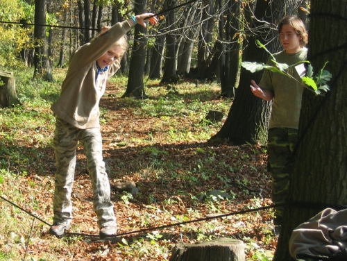 Nefoť mě, nebo spadnu!