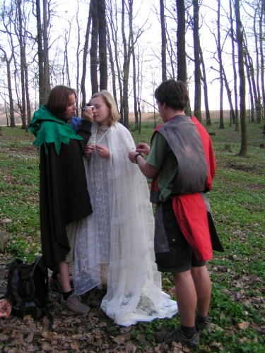 Pohled do zákulisí - Galadriel se stává krásnou.