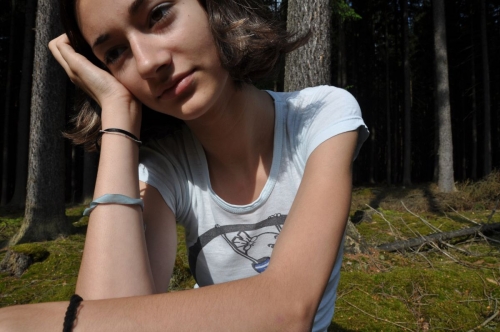 modelka Aneta, fotografka Eliška