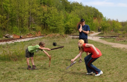 Cvičení s řemdihy...